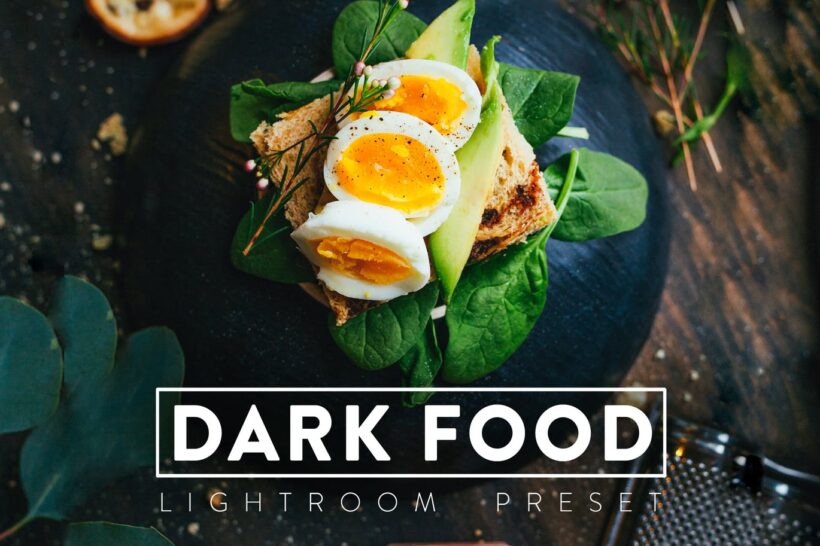 10 Dark Food Lightroom Preset